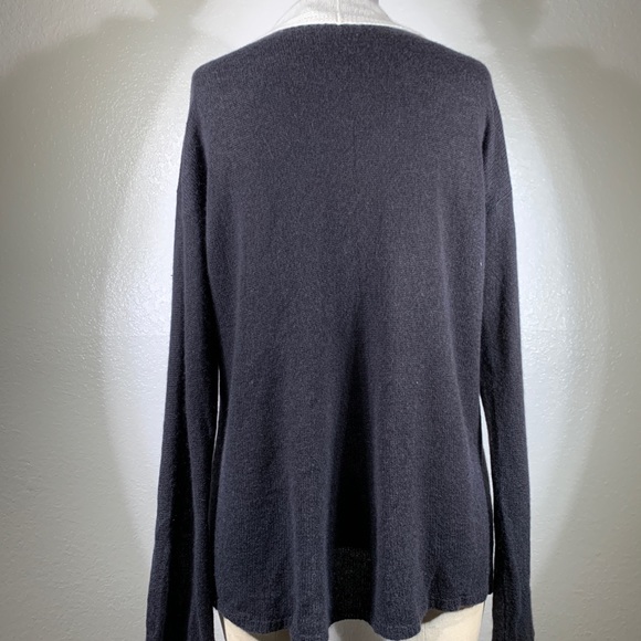 Viviana Uchitel Cashmere Shibori Londinium Cardi NWT - Picture 4 of 7